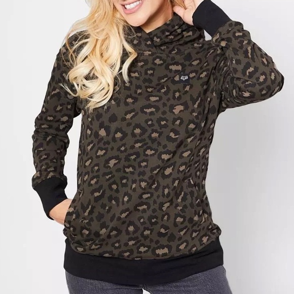 Fox Racing, Daredevil, Cheetah Print, Hoodie, Sweatshirt, Size S, Good Condition - Picture 5 of 16